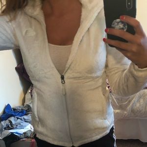 Women’s North Face Osito sport cream jacket